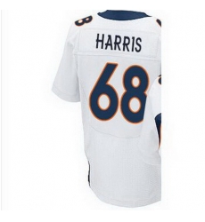 Denver Broncos #68 Ryan Harris white elite Jersey Denver Broncos #68 Ryan Harris white elite Jersey