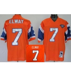 Denver Broncos 7 John Elway Orange Throwback M&N Signed NFL Jerseys Denver Broncos 7 John Elway Orange Throwback M&N Signed NFL Jerseys