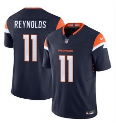 Men Denver Broncos 11 Josh Reynolds Navy 2024 F U S E Alternate Vapor Limited Stitched Football Jersey Men Denver Broncos 11 Josh Reynolds Navy 2024 F U S E Alternate Vapor Limited Stitched Football Jersey