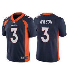 Men Denver Broncos 3 Russell Wilson Navy Vapor Untouchable Limited Stitched Jersey Men Denver Broncos 3 Russell Wilson Navy Vapor Untouchable Limited Stitched Jersey