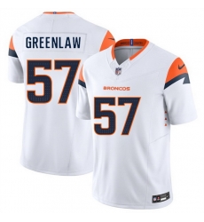 Men Denver Broncos 57 Dre Greenlaw White 2024 F U S E Vapor Limited Stitched Football Jersey Men Denver Broncos 57 Dre Greenlaw White 2024 F U S E Vapor Limited Stitched Football Jersey