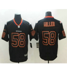 Men Denver Broncos 58 Von Miller 2018 Black Lights Out Color Rush Stitched NFL Nike Limited Jersey Men Denver Broncos 58 Von Miller 2018 Black Lights Out Color Rush Stitched NFL Nike Limited Jersey