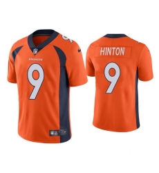 Men Denver Broncos 9 Kendall Hinton Orange Vapor Untouchable Limited Stitched Jersey Men Denver Broncos 9 Kendall Hinton Orange Vapor Untouchable Limited Stitched Jersey
