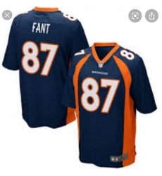 Men Denver Broncos Noah Fant Navy Blue Vapor Limited Jersey Men Denver Broncos Noah Fant Navy Blue Vapor Limited Jersey