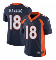 Men Nike Denver Broncos 18 Peyton Manning Navy Blue Alternate Vapor Untouchable Limited Player NFL Jersey Men Nike Denver Broncos 18 Peyton Manning Navy Blue Alternate Vapor Untouchable Limited Player NFL Jersey