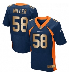 Men Nike Denver Broncos 58 Von Miller Elite NavyGold Alternate NFL Jersey Men Nike Denver Broncos 58 Von Miller Elite NavyGold Alternate NFL Jersey