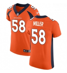 Men Nike Denver Broncos 58 Von Miller Orange Team Color Vapor Untouchable Elite Player NFL Jersey Men Nike Denver Broncos 58 Von Miller Orange Team Color Vapor Untouchable Elite Player NFL Jersey