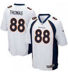 Men Nike Denver Broncos 88 Demaryius Thomas Game White NFL Jersey Men Nike Denver Broncos 88 Demaryius Thomas Game White NFL Jersey