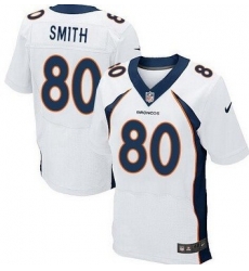 Men Nike Denver Broncos Rod Smith 80 White Vapor Limited Jersey Men Nike Denver Broncos Rod Smith 80 White Vapor Limited Jersey