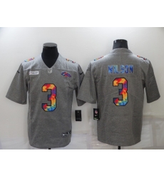 Men's Denver Broncos #3 Russell Wilson 2020 Grey Crucial Catch Limited Stitched NFL Jersey Men's Denver Broncos #3 Russell Wilson 2020 Grey Crucial Catch Limited Stitched NFL Jersey