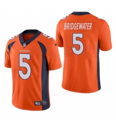 Men's Denver Broncos Teddy Bridgewater Orange Jersey Men's Denver Broncos Teddy Bridgewater Orange Jersey
