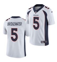 Men's Teddy Bridgewater Denver broncos White Vapor Limited jersey Men's Teddy Bridgewater Denver broncos White Vapor Limited jersey