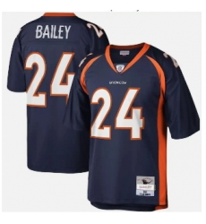 NFL Denver Broncos Champ Bailey Blue Mitchell & Ness Throwback Jersey Mens