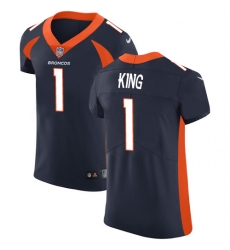 Nike Broncos #1 Marquette King Navy Blue Alternate Mens Stitched NFL Vapor Untouchable Elite Jersey Nike Broncos #1 Marquette King Navy Blue Alternate Mens Stitched NFL Vapor Untouchable Elite Jersey