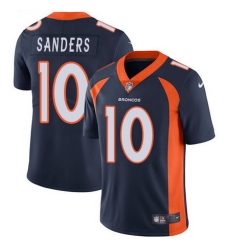 Nike Broncos #10 Emmanuel Sanders Navy Blue Alternate Mens Stitched NFL Vapor Untouchable Limited Jersey Nike Broncos #10 Emmanuel Sanders Navy Blue Alternate Mens Stitched NFL Vapor Untouchable Limited Jersey