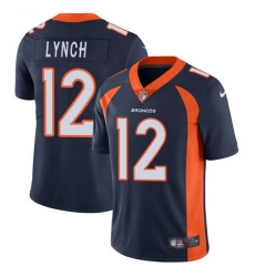 Nike Broncos #12 Paxton Lynch Navy Blue Alternate Mens Stitched NFL Vapor Untouchable Limited Jersey Nike Broncos #12 Paxton Lynch Navy Blue Alternate Mens Stitched NFL Vapor Untouchable Limited Jersey