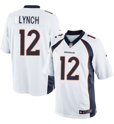 Nike Broncos #12 Paxton Lynch White Mens Stitched NFL Limited Jersey Nike Broncos #12 Paxton Lynch White Mens Stitched NFL Limited Jersey