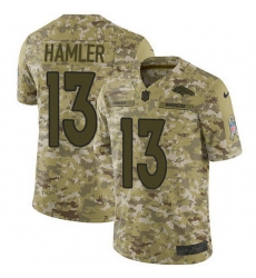 Nike Broncos 13 KJ Hamler Camo Men Stitched NFL Limited 2018 Salute To Service Jersey Nike Broncos 13 KJ Hamler Camo Men Stitched NFL Limited 2018 Salute To Service Jersey