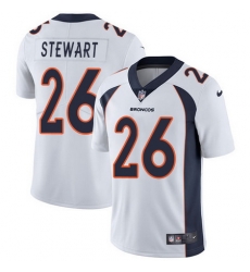 Nike Broncos #26 Darian Stewart White Mens Stitched NFL Vapor Untouchable Limited Jersey Nike Broncos #26 Darian Stewart White Mens Stitched NFL Vapor Untouchable Limited Jersey