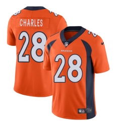 Nike Broncos #28 Jamaal Charles Orange Team Color Mens Stitched NFL Vapor Untouchable Limited Jersey Nike Broncos #28 Jamaal Charles Orange Team Color Mens Stitched NFL Vapor Untouchable Limited Jersey