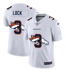 Nike Broncos 3 Drew Lock White Shadow Logo Limited Jersey Nike Broncos 3 Drew Lock White Shadow Logo Limited Jersey