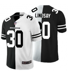 Nike Broncos 30 Phillip Lindsay Black And White Split Vapor Untouchable Limited Jersey Nike Broncos 30 Phillip Lindsay Black And White Split Vapor Untouchable Limited Jersey