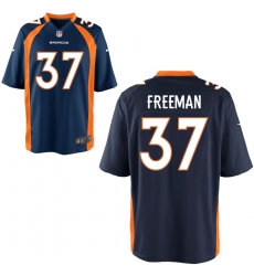 Nike Broncos 37 Royce Freeman Navy Alternate Elite Jersey Nike Broncos 37 Royce Freeman Navy Alternate Elite Jersey