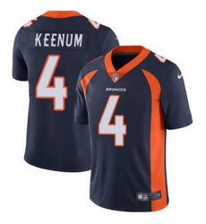 Nike Broncos #4 Case Keenum Navy Blue Alternate Mens Stitched NFL Vapor Untouchable Limited Jersey Nike Broncos #4 Case Keenum Navy Blue Alternate Mens Stitched NFL Vapor Untouchable Limited Jersey