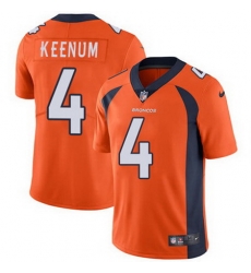 Nike Broncos #4 Case Keenum Orange Team Color Mens Stitched NFL Vapor Untouchable Limited Jersey Nike Broncos #4 Case Keenum Orange Team Color Mens Stitched NFL Vapor Untouchable Limited Jersey