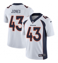 Nike Broncos 43 Joe Jones White Men Stitched NFL Vapor Untouchable Limited Jersey Nike Broncos 43 Joe Jones White Men Stitched NFL Vapor Untouchable Limited Jersey