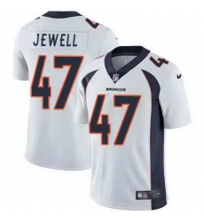 Nike Broncos 47 Josey Jewell White Vapor Untouchable Limited Jersey Nike Broncos 47 Josey Jewell White Vapor Untouchable Limited Jersey
