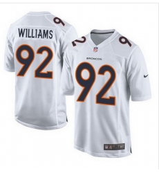 Nike Broncos #92 Sylvester Williams White Mens Stitched NFL Game Event Jersey Nike Broncos #92 Sylvester Williams White Mens Stitched NFL Game Event Jersey