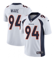 Nike Broncos #94 DeMarcus Ware White Mens Stitched NFL Vapor Untouchable Limited Jersey Nike Broncos #94 DeMarcus Ware White Mens Stitched NFL Vapor Untouchable Limited Jersey