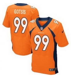Nike Broncos #99 Adam Gotsis Orange Team Color Mens Stitched NFL New Elite Jersey Nike Broncos #99 Adam Gotsis Orange Team Color Mens Stitched NFL New Elite Jersey
