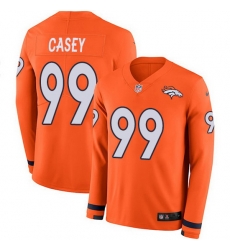 Nike Broncos 99 Jurrell Casey Orange Team Color Men Stitched NFL Limited Therma Long Sleeve Jersey Nike Broncos 99 Jurrell Casey Orange Team Color Men Stitched NFL Limited Therma Long Sleeve Jersey