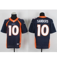 Nike Denver Broncos 10 Emmanuel Sanders Blue Elite NFL Jersey Nike Denver Broncos 10 Emmanuel Sanders Blue Elite NFL Jersey