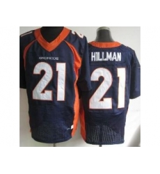 Nike Denver Broncos 21 Ronnie Hillman Blue Elite NFL Jersey Nike Denver Broncos 21 Ronnie Hillman Blue Elite NFL Jersey