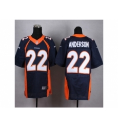Nike Denver Broncos 22 C.J. Anderson blue Elite NFL Jersey Nike Denver Broncos 22 C.J. Anderson blue Elite NFL Jersey