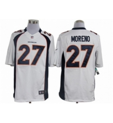 Nike Denver Broncos 27 Knowshon Moreno White Limited NFL Jersey Nike Denver Broncos 27 Knowshon Moreno White Limited NFL Jersey