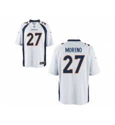 Nike Denver Broncos 27 Knowshon Moreno Whtite Game NFL Jersey Nike Denver Broncos 27 Knowshon Moreno Whtite Game NFL Jersey