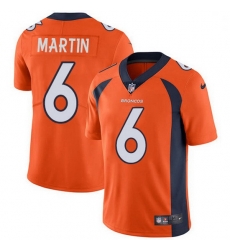 Nike Denver Broncos 6 Sam Martin Orange Team Color Men Stitched NFL Vapor Untouchable Limited Jersey Nike Denver Broncos 6 Sam Martin Orange Team Color Men Stitched NFL Vapor Untouchable Limited Jersey