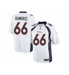 Nike Denver Broncos 66 Manny Ramirez White Game NFL Jersey Nike Denver Broncos 66 Manny Ramirez White Game NFL Jersey