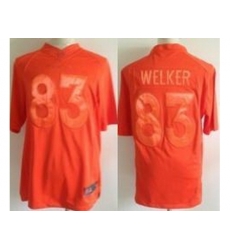 Nike Denver Broncos 83 Wes Welker Full Orange Limited NFL Jersey Nike Denver Broncos 83 Wes Welker Full Orange Limited NFL Jersey