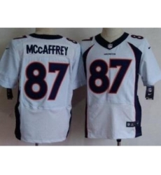 Nike Denver Broncos 87 Ed McCaffrey White Elite NFL Jersey Nike Denver Broncos 87 Ed McCaffrey White Elite NFL Jersey
