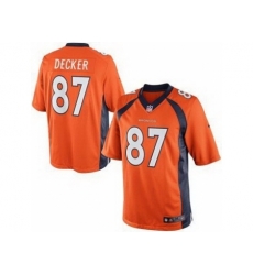 Nike Denver Broncos 87 Eric Decker Orange Limited NFL Jersey Nike Denver Broncos 87 Eric Decker Orange Limited NFL Jersey