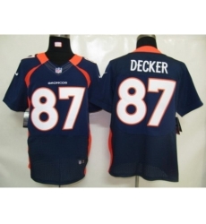 Nike Denver Broncos 87 Eric Decker blue Elite NFL Jersey Nike Denver Broncos 87 Eric Decker blue Elite NFL Jersey