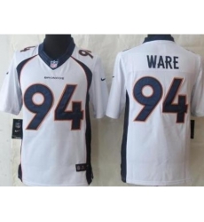Nike Denver Broncos 94 DeMarcus Ware White Limited NFL Jersey Nike Denver Broncos 94 DeMarcus Ware White Limited NFL Jersey