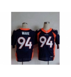 Nike Denver Broncos 94 DeMarcus Ware blue Elite NFL Jersey Nike Denver Broncos 94 DeMarcus Ware blue Elite NFL Jersey
