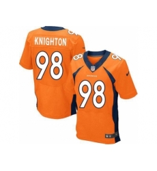 Nike Denver Broncos 98 Terrance Knighton Orange Elite NFL Jersey Nike Denver Broncos 98 Terrance Knighton Orange Elite NFL Jersey