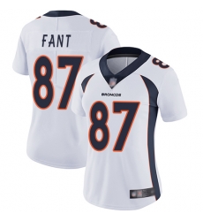 Broncos 87 Noah Fant White Women Stitched Football Vapor Untouchable Limited Jersey Broncos 87 Noah Fant White Women Stitched Football Vapor Untouchable Limited Jersey